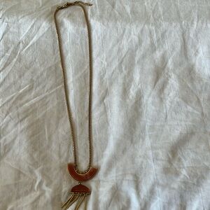 Madewell Jade Metallic Concept Pendant Necklace